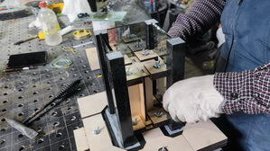 Установка последнего столбика